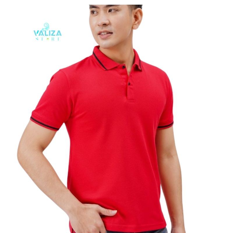 Áo Phông Thun Nam có cổ bẻ đẹp tay ngắn áo Polo cao cấp giá rẻ VALIZA |AT02| | BigBuy360 - bigbuy360.vn