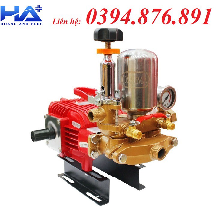 Đầu Phun Xịt Áp Lực 1HP Oshima OS-22 Đỏ