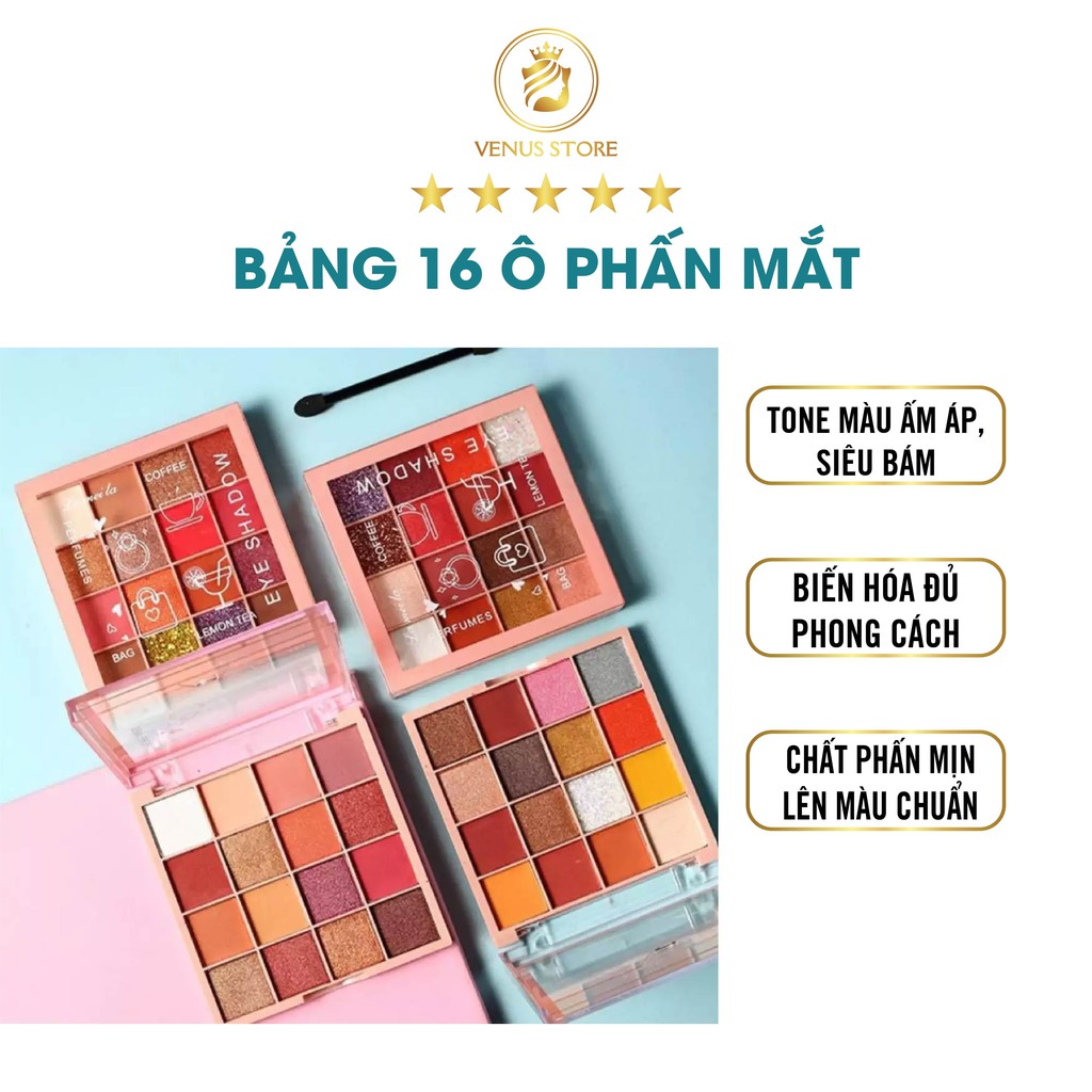 Bảng 16 Ô Phấn Mắt Lameila Eye Shadow No.3043 - Venus Store | BigBuy360 - bigbuy360.vn