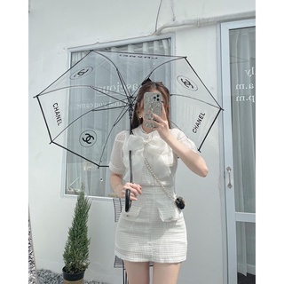 set voan viền Ngọc + tag nơ đá
