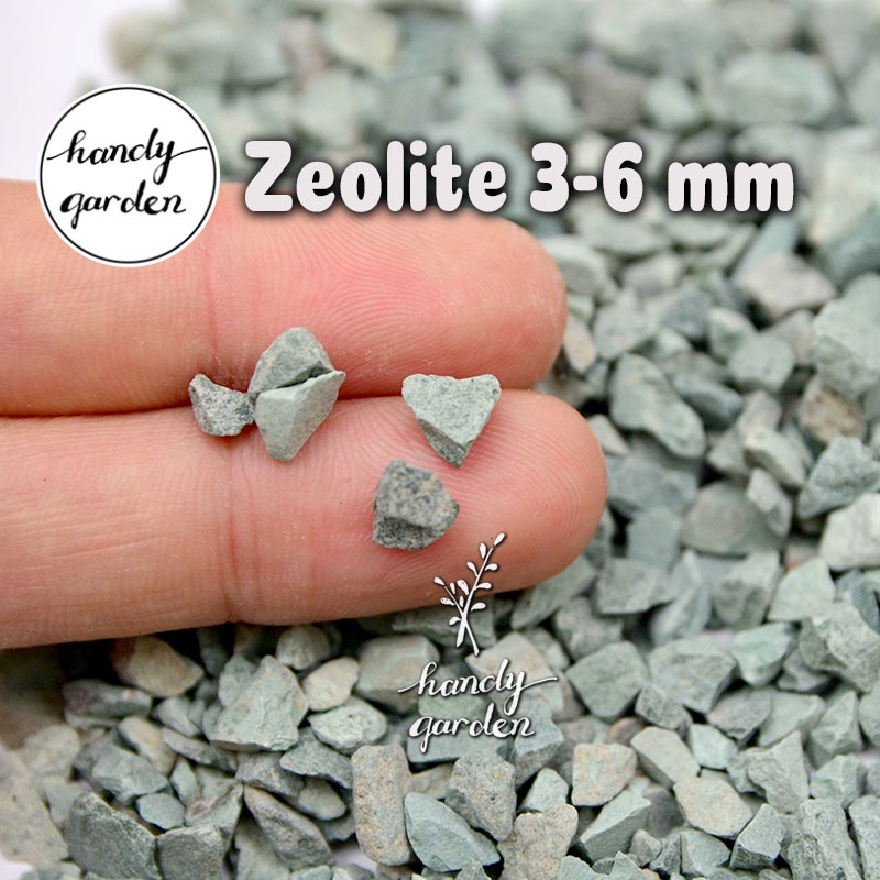 Đá khoáng ZEOLITE Rải mặt chậu sen đá kiểng lá, lọc nước sạch bụi vụn trộn đất trồng giữ dinh dưỡng | Handy Garden