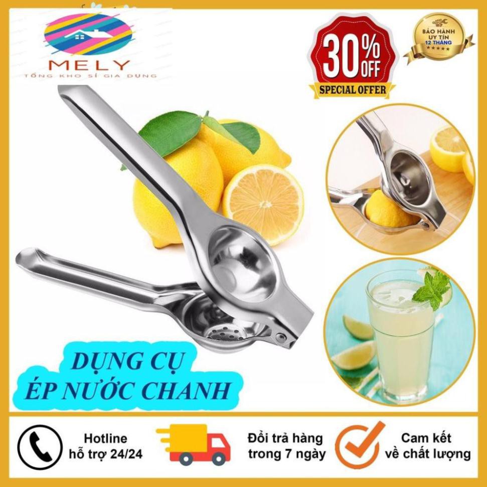 Dụng Cụ Ép Nước Chanh, Vắt Nước Cốt Chanh Bỏ Hạt Cầm Tay Inox 304 Dành Tặng Các Mẹ Cho Căn Bếp Nhà Mình