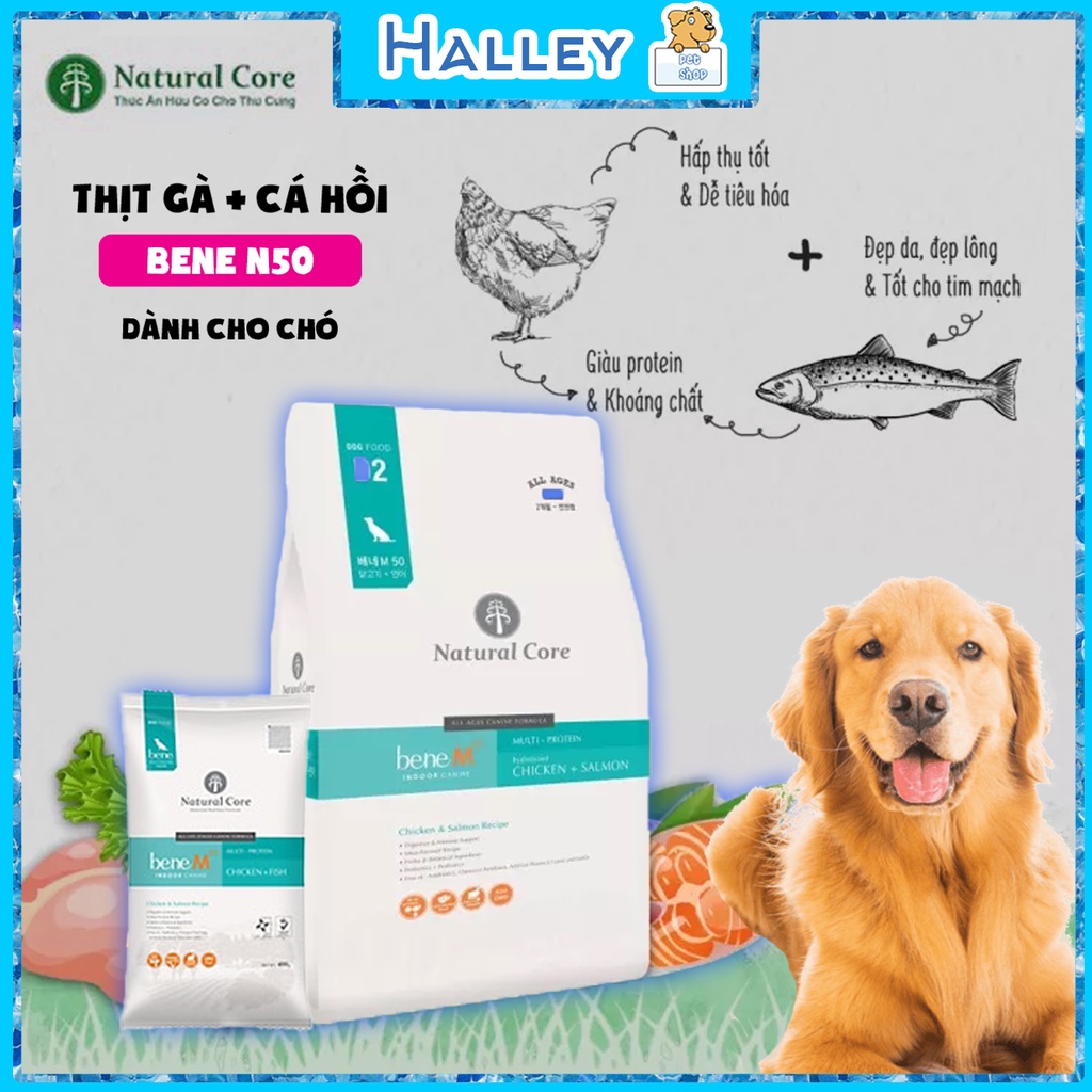 HẠT NATURE CORE BENE D2 DÀNH CHO CHÓ - HALLEY