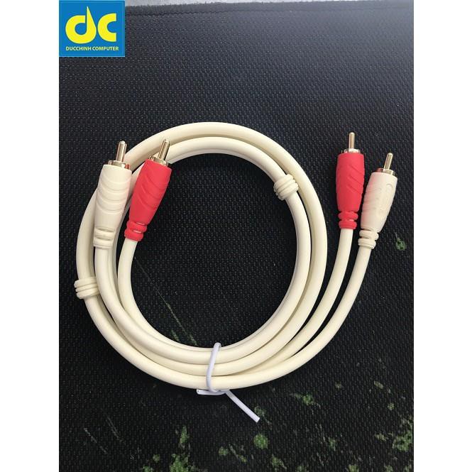 Dây loa 4 đầu bông sen CHOSEAL AV 0.8M/ 1.8/3M/ 5M