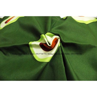bộ chăn ga gối cotton poly quả bơ