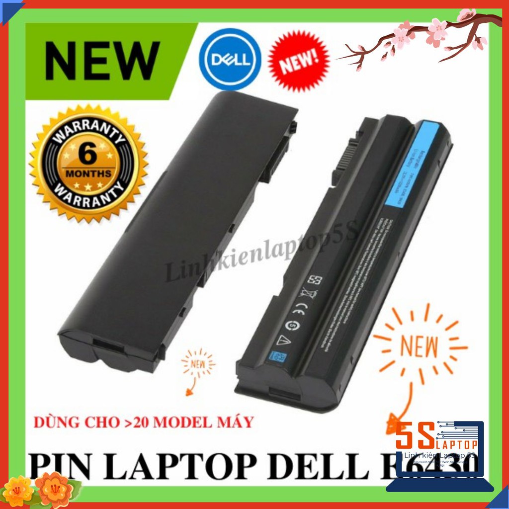 💥SIÊU RẺ💥Pin Dell Latitude E6430 E5420 E6520 E5520 E6530 E5430 E6420 E5530 E6440 E6540 Vostro 3560 Inspiron 3460 5520