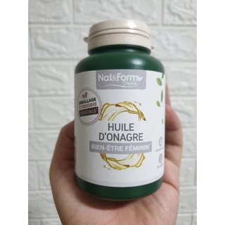 Tinh dầu hoa anh thảo nat & form huile onagre 200 viên