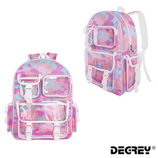 BALO DEGREY Cao Cấp (Hồng Camo),Full TAG & GIẤY THƠM, chống thấm nước