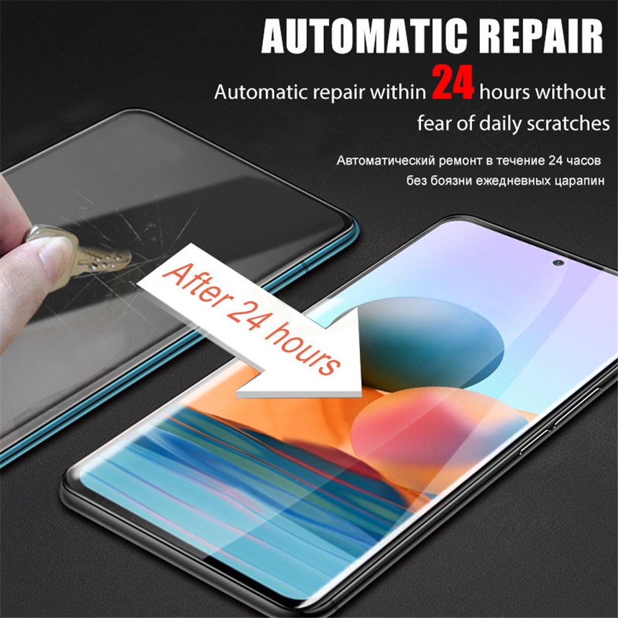 Dán Film dẻo Miếng dán màn hình PPF trong suốt Full Màn cho Xiaomi Mi 11T 10T 9T Pro 11 Lite Poco F2 F3 X3 NFC GT M3 M4 Pro 5G Redmi Note 12 Pro + 5G 11 11S 10 9 9s 8 7 Pro Max 5G 9T 10 9 9A 9C 8 8A 7 7A