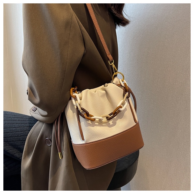 Túi Đeo JASMIN NOIR Chéo Vai Bằng Da PU Hình Đám Mây Thời Trang Dành Cho Nữ