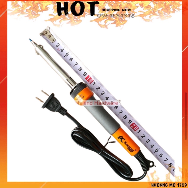 Mỏ hàn thiếc Kapusi Japan cao cấp 3 lựa chọn công suất 30W-50W - 80W, bảo hành 6 tháng