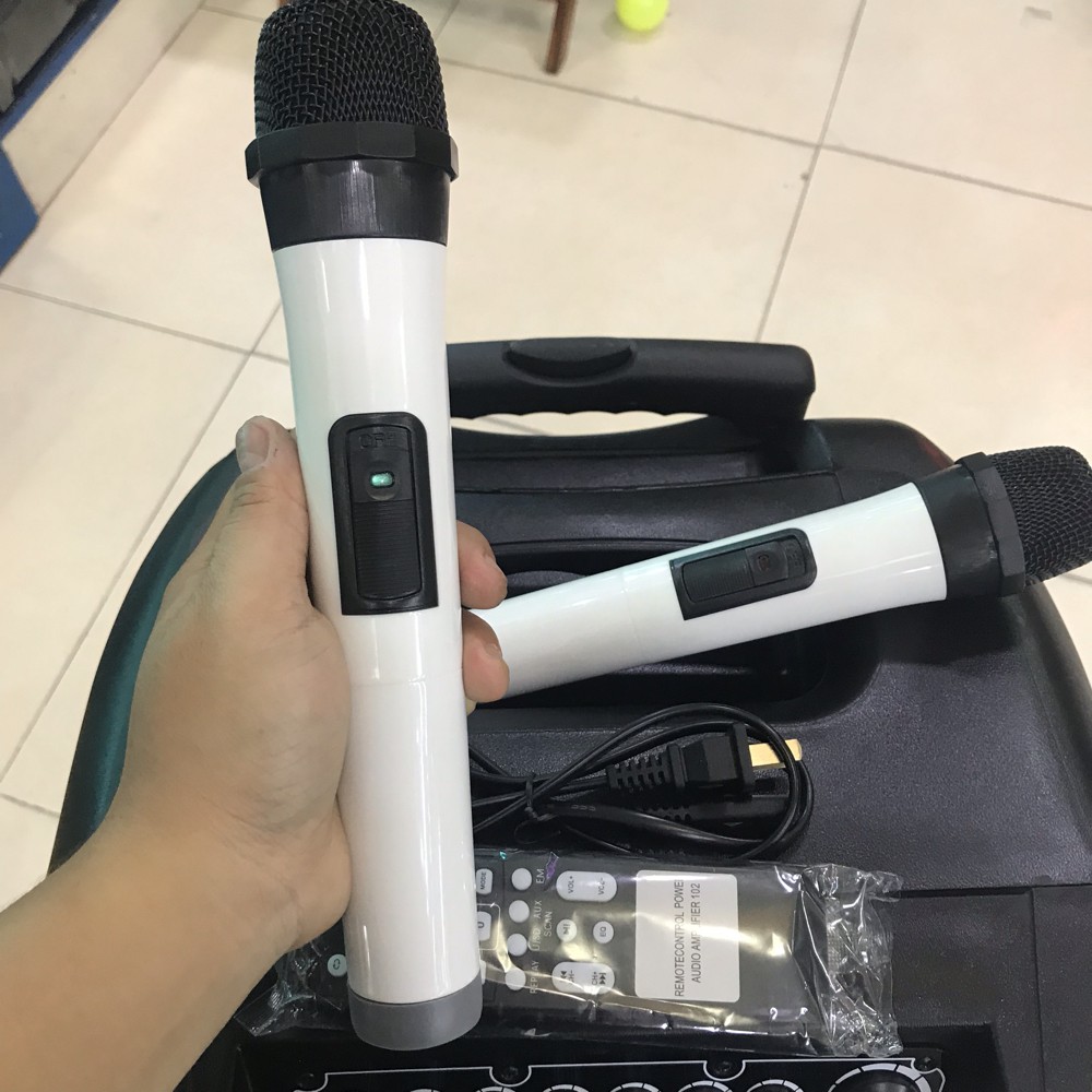 Loa kéo Karaoke di động Bluetooth Ronamax T12 ( 300W )