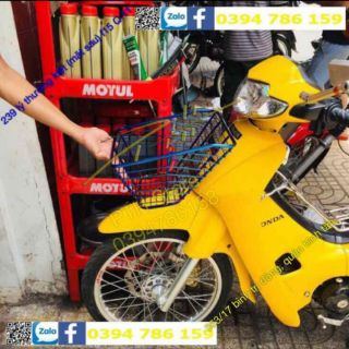 Rổ Titan cao cấp cho WAVE nhỏ