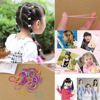 Gói 30 chun cột tóc cho bé