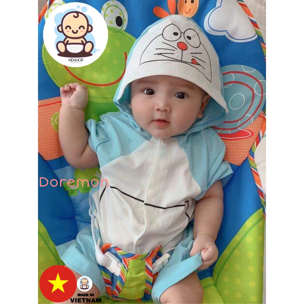 [HÀNG CAO CẤP] Bodysuit cho Bé - Bodymulien - Body hình thú dễ thương - KIDSHOP (MADE IN VIETNAM)