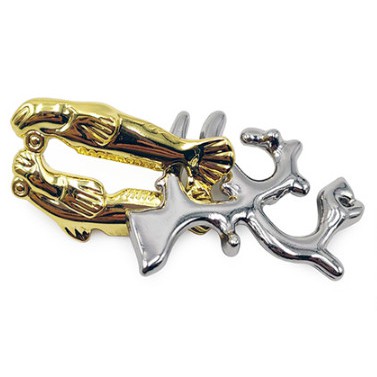 Đồ chơi trí tuệ_Thử thách trí não_San hô và Cá - Hanayama Puzzle_Hack não &amp; Độc đáo_IQ Toys_Giải mã sắt Nhật Bản_Tư Duy