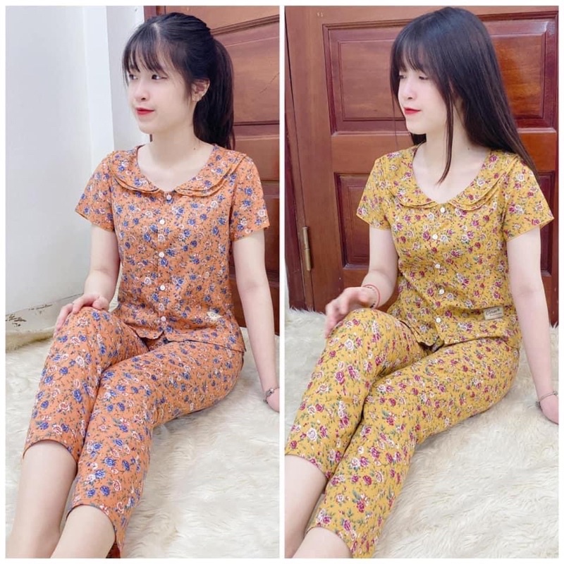 Đồ bộ mặc nhà nữ, quần áo mặc nhà nữ, đồ bộ mặc nha, quần áo mặc nhà sau sinh Đẹp