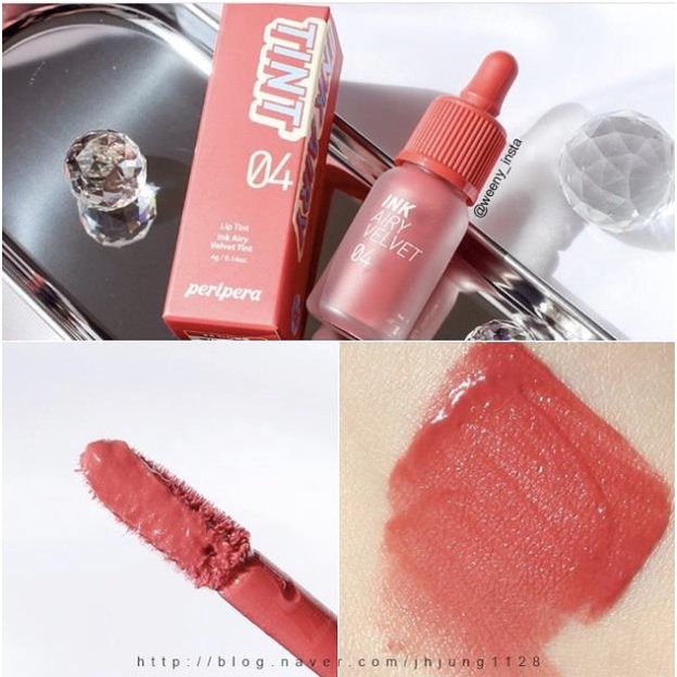 Son Kem Siêu Mịn Nhẹ PERIPERA AIRY INK VELVET new