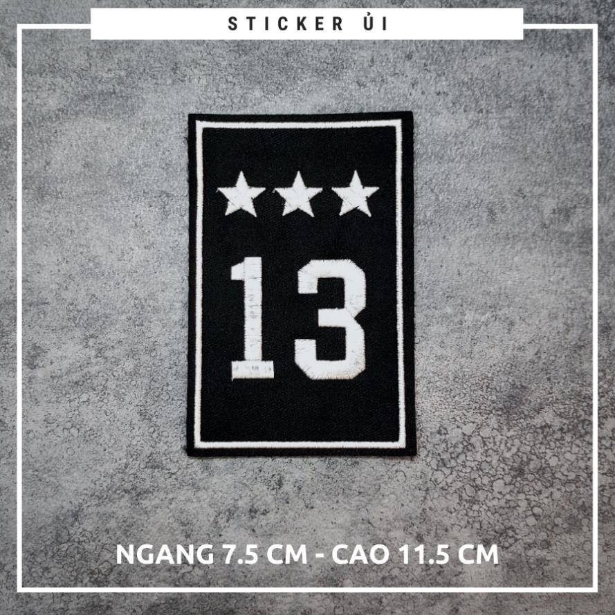 Sticker dán quần áo cao cấp - có sẵn keo ủi,Patch ủi dùng làm miếng vá Quần Áo,áo phao,BALO,quần jeans, giày dép