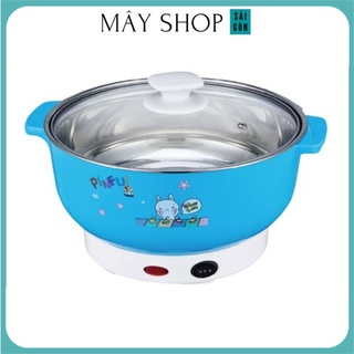 Nồi lẩu điện mini 26cm mini đủ dùng cho 2 người ăn