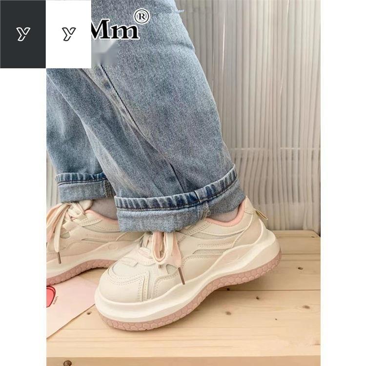 ∈¤Giày Toms nhỏ màu trắng của phụ nữ mùa hè 2022 lưới mới thoáng khí đáy dày tăng niche ban đầu phù hợp với tất cả các t