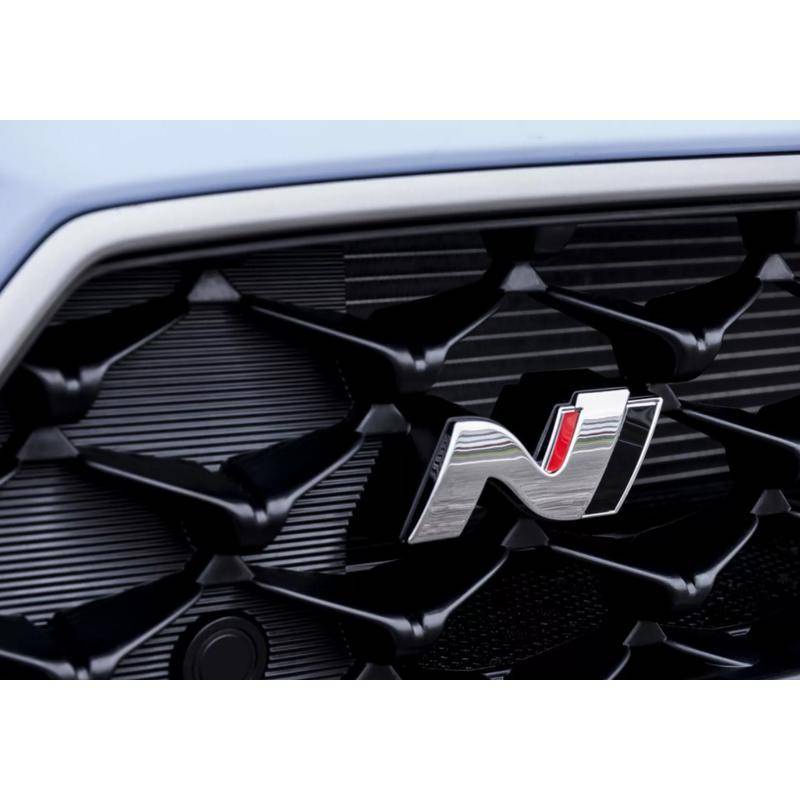 Miếng Dán Kim Loại Trang Trí Thân Xe Hơi hyundai n line i10 i30 i20 sonata accent tucson elantra