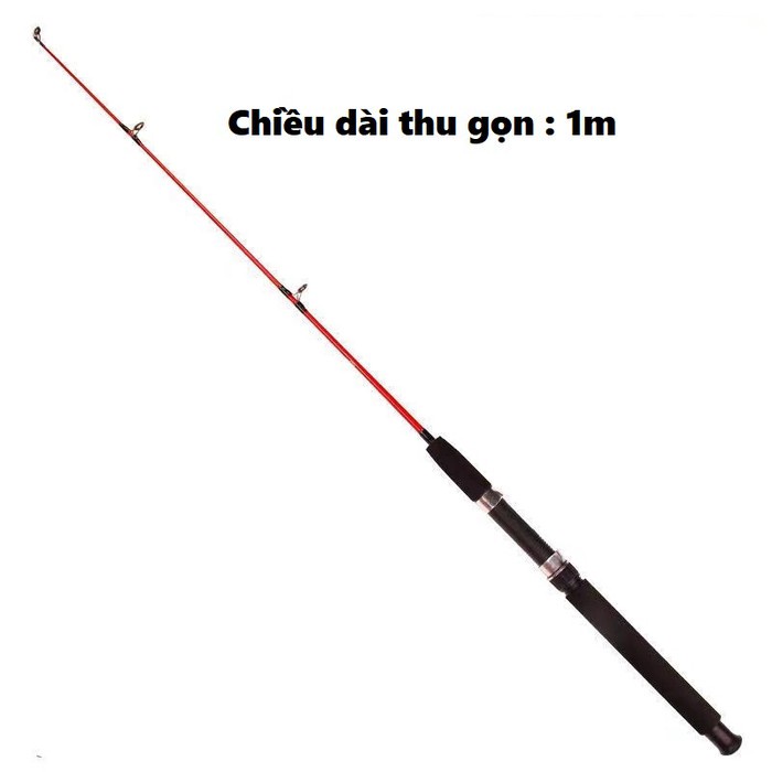 [ Tặng 1 thanh chì lá cao cấp ] Cần Câu Lure 2 Khúc Ngang Độ Cứng ML CM01 [ Hàng Loại 1 ] 1m68 - Sanami Fishing