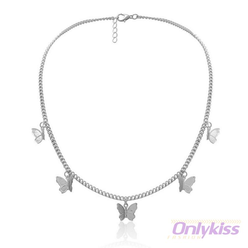 BUTTERFLY vòng cổ Nữ Mặt Hình Bướm Thời Trang Hàn Quốc | BigBuy360 - bigbuy360.vn