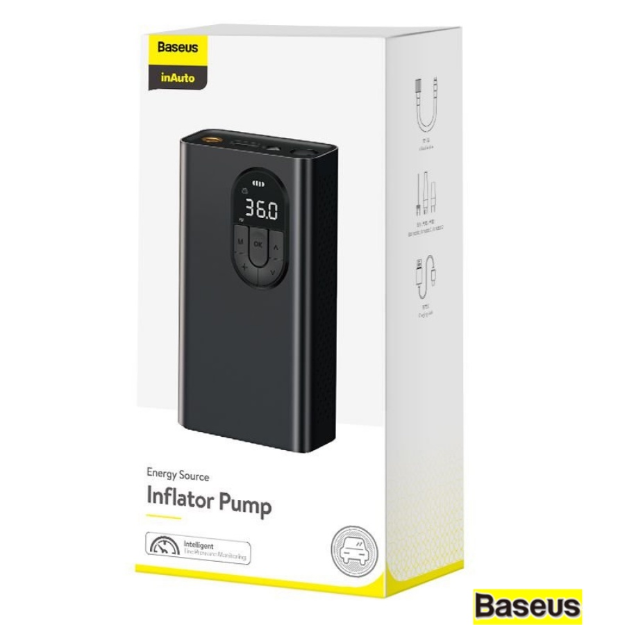 Máy Bơm Lốp Xe Hơi Baseus Energy Source Inflator Pump LVC012