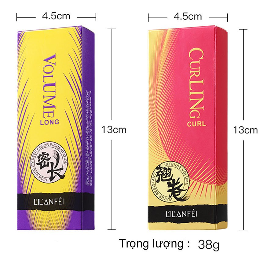 Mascara làm cong và dài mi Lilan Fei - Chính hãng nội địa Trung | BigBuy360 - bigbuy360.vn