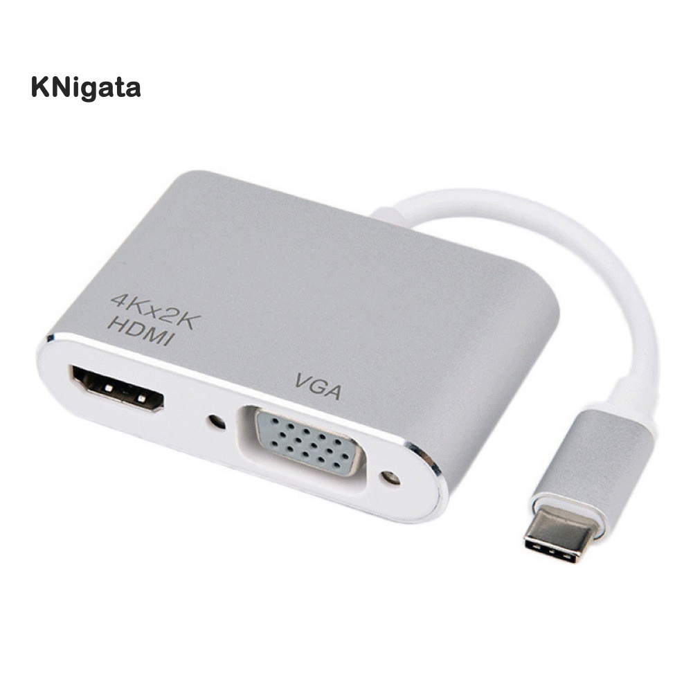 Bộ Chuyển Đổi Vga 4k Hd Type-C Sang Hdmi Cho Macbook