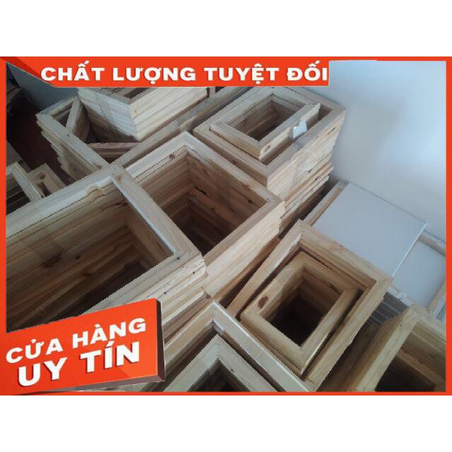 combo 30 Khung gỗ, sắt xi 40x50cm