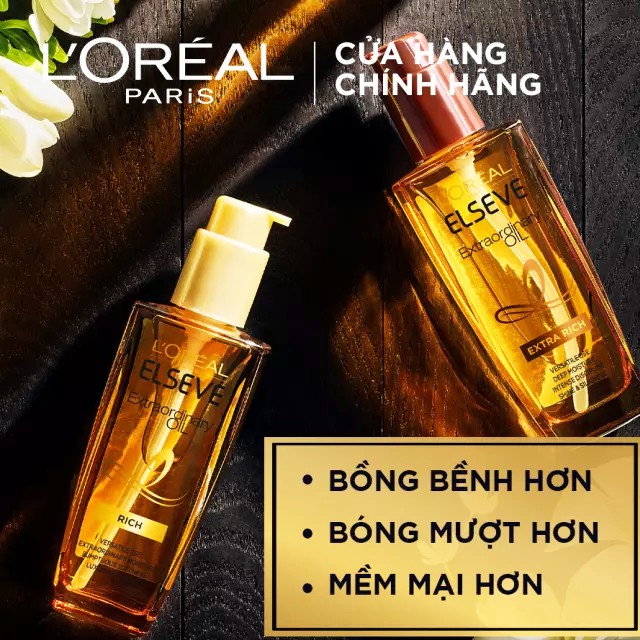 Tinh dầu dưỡng tóc Loreal Elseve Extraordinary Oil