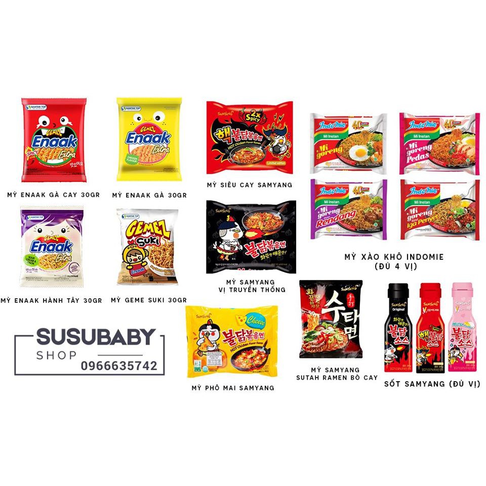 Mì SamYang phô mai 140g combo 3 gói
