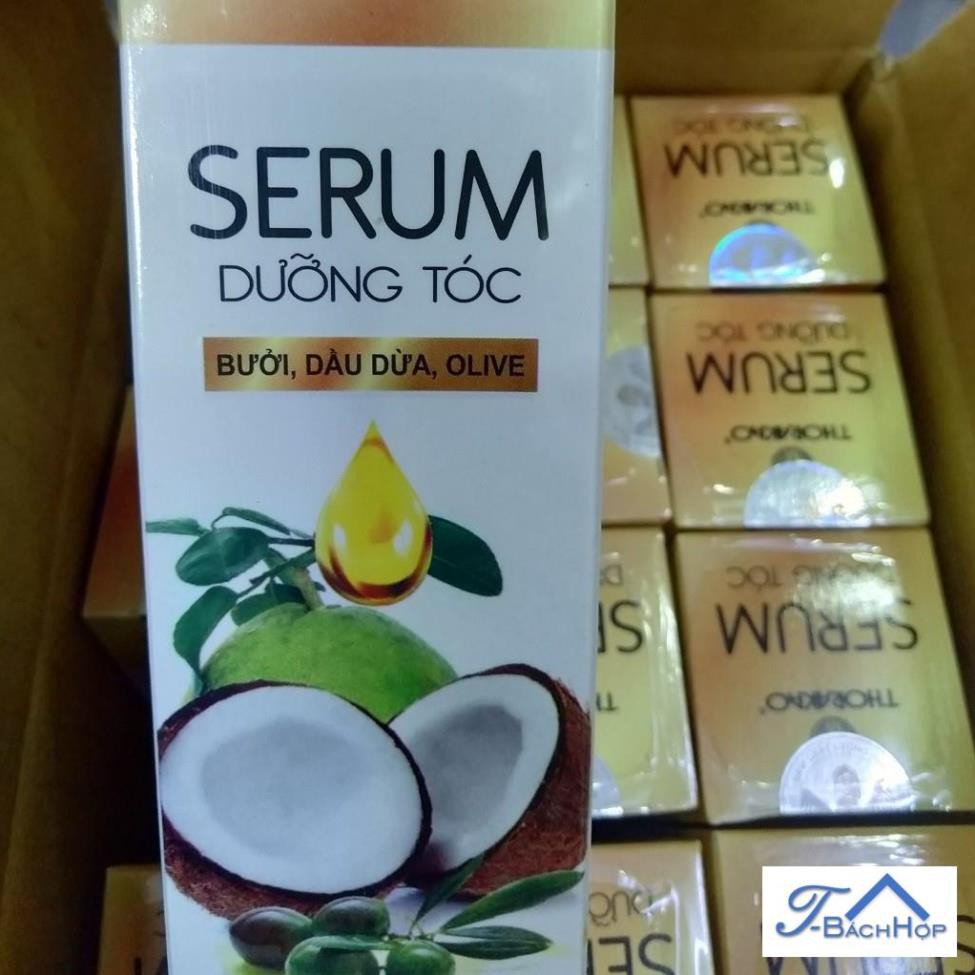 Serum dưỡng tóc bưởi dầu dừa oliu75ml - Thorakao