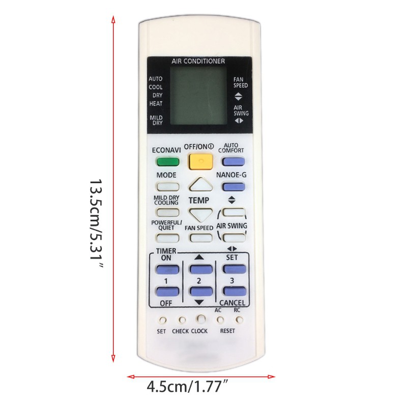 Điều Khiển Từ Xa Cho Máy Điều Hòa Panasonic-Air A75C3300 A75C3208 A75C3706 A75C3708