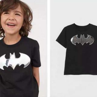 Set hm 2 món: áo batman + mũ cho bé trai 2/3_8/10y