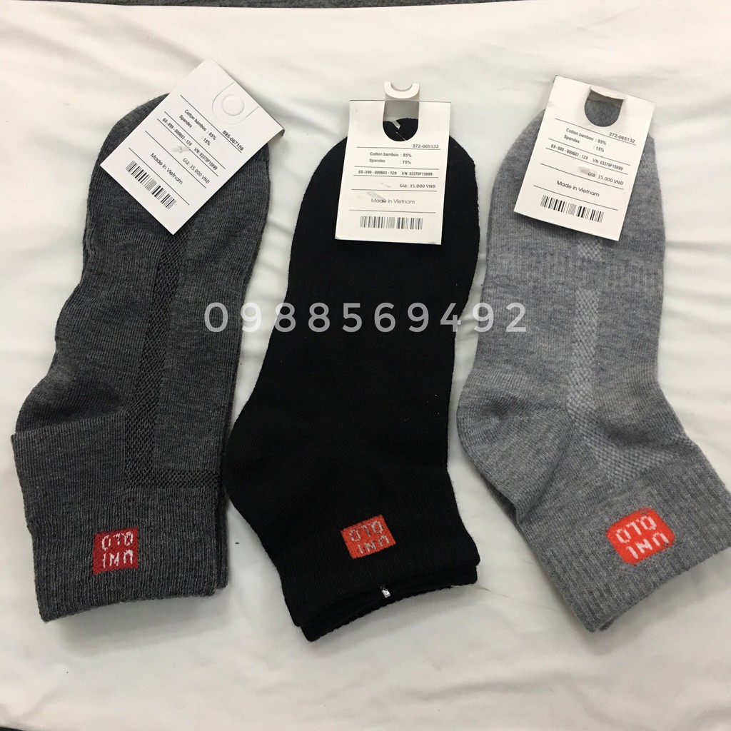 Combo 5 đôi tất nam cao cấp, loại đẹp nhất thị trường, cổ cao, cổ ngắn, hài lười