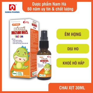 Bổ phế nam hà - xịt họng bổ phế nam hà trẻ em 30ml