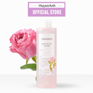 Nước Hoa Hồng Rose Water Mamonde Toner Làm Sạch Kiềm Dầu Se Khít Lỗ Chân Lông 150ml