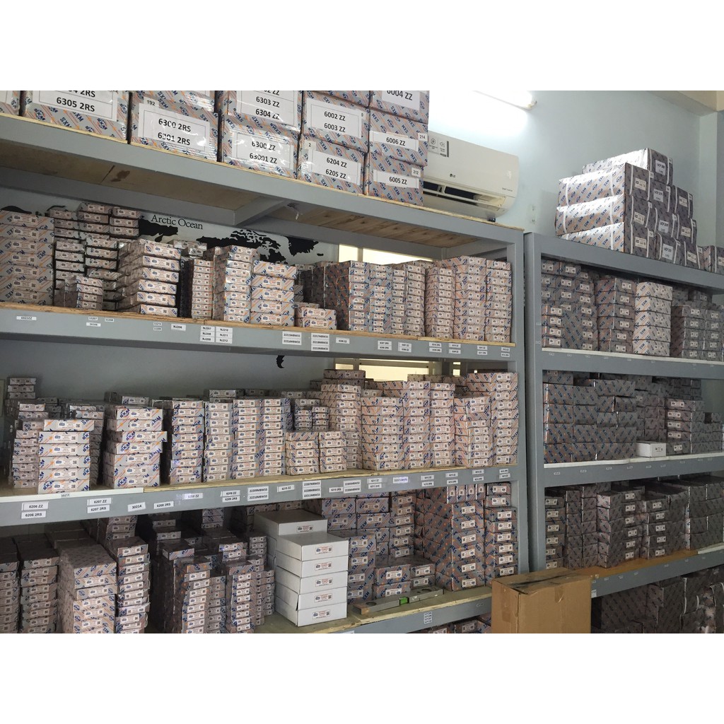 Vòng bi máy cán tôn đường kính trục 50mm, 6210ZZ