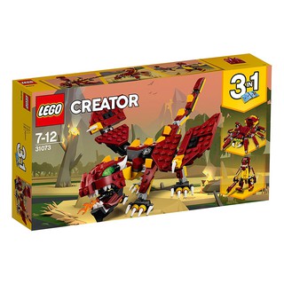 Đồ chơi lắp ráp lego creator - rồng đỏ thần thoại 31073