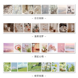 (ST005) Set sticker aesthetic ảnh dán dọc x8