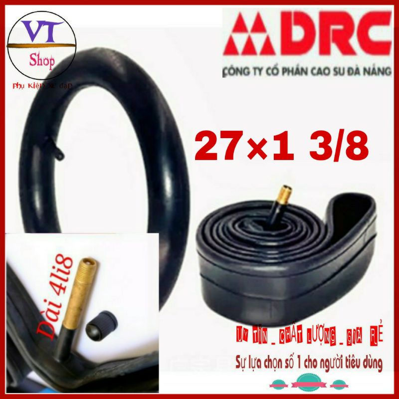 Săm xe đạp 27x1 3/8 ( 680 - 690 ) DRC Van dài 4li8