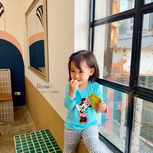 Bộ Beemo dài tay cho bé gái