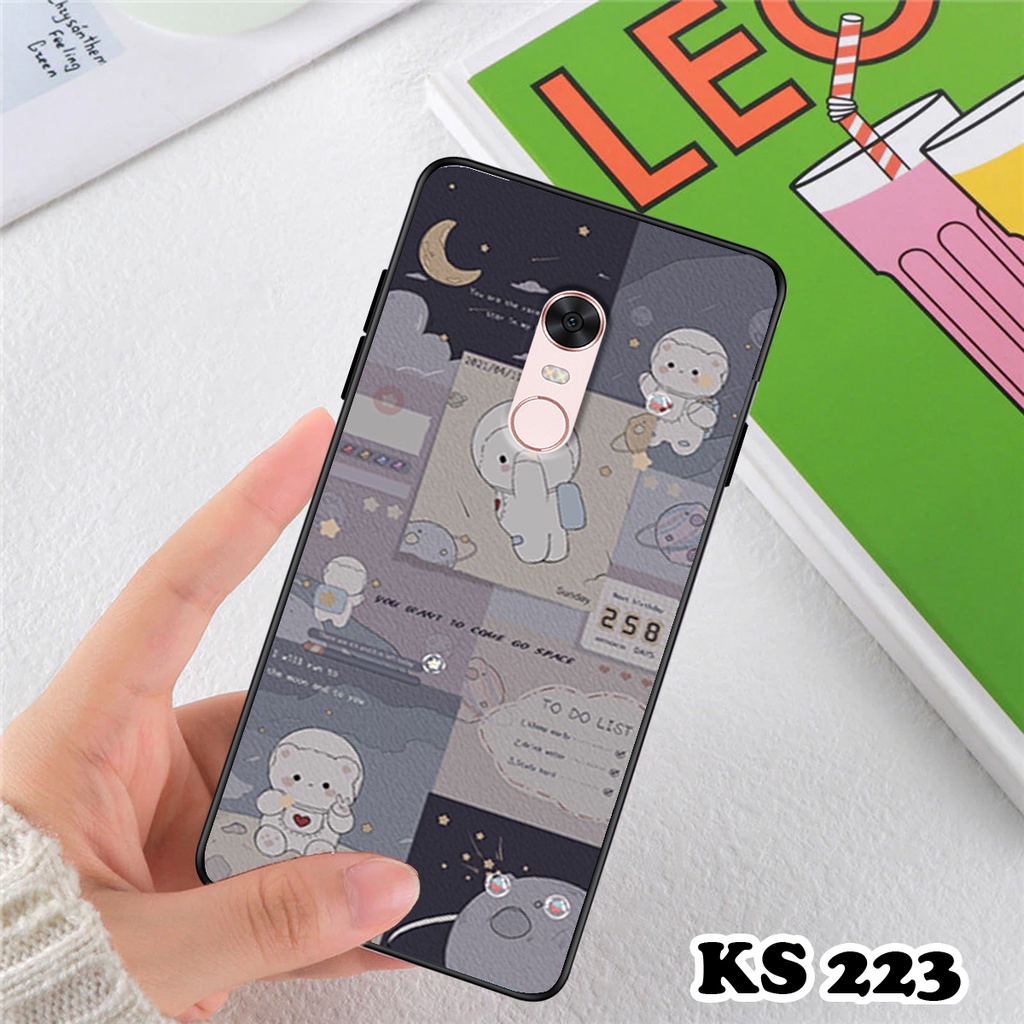 Ốp lưng Xiaomi Redmi 5 - Redmi 5A - Redmi 5X - Redmi 5 Plus - Ốp in hình thỏ con dễ thương - Lưng nhám Viền  TPU cao cấp