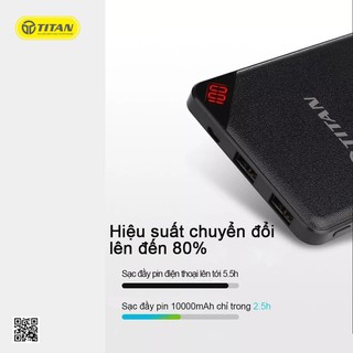 Sạc dự phòng Titan PA10 10000mAh