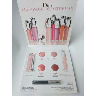 Sample son Dior Lip Glow và Lip Maximizer (bill Sephora)