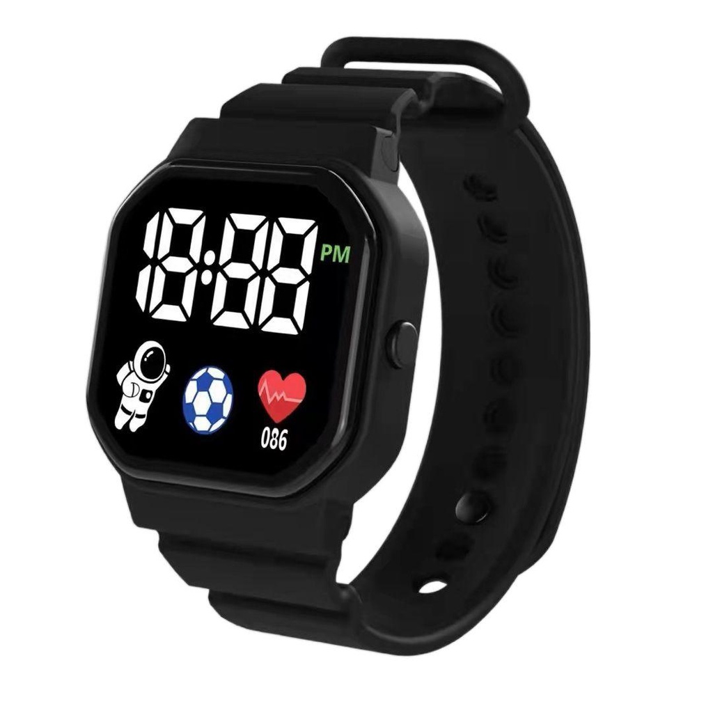 Đồng Hồ Điện Tử LED Chống Thấm Nước Kiểu Dáng Thể Thao Thời Trang Cho Nam