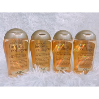 Dưỡng tóc Biotin và Collagen OGX 100ml